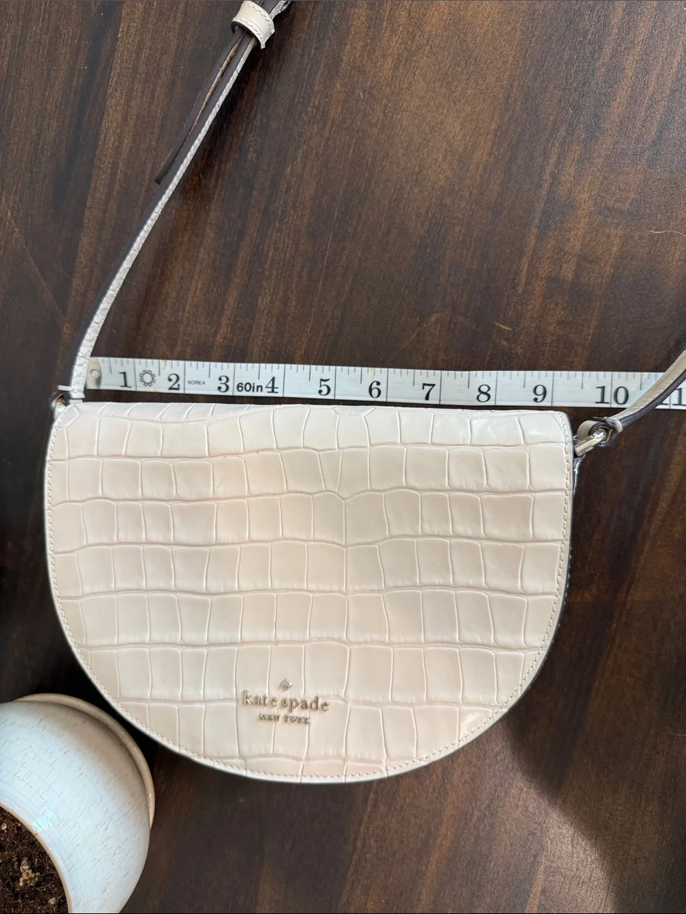 kate spade Cream Crossbody Bag